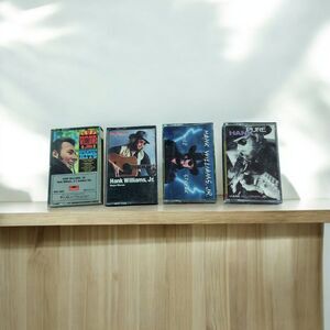 Hank Williams Jr Cassettes Lot of 4 Country Music